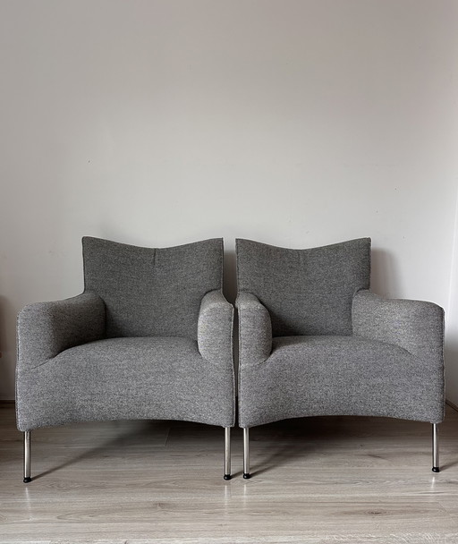 2x Pode Transit One design armchairs
