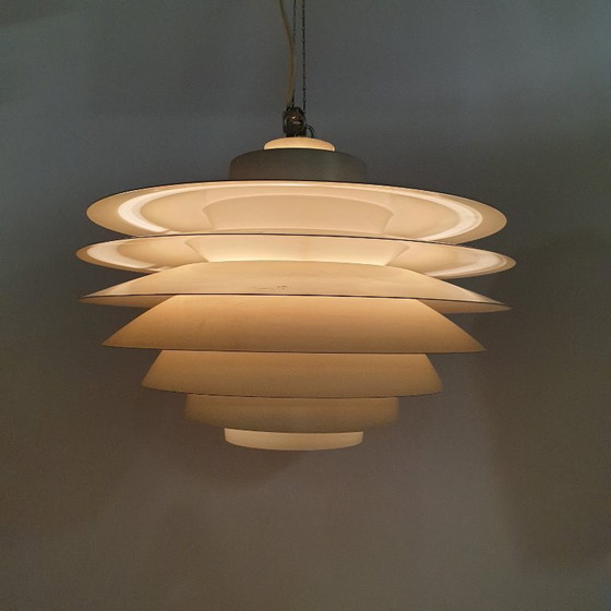 Image 1 of Lampe à Suspension Mid-Century Moderne "Verona" par Svend Middelboe pour Nordisk Solar, 1960s