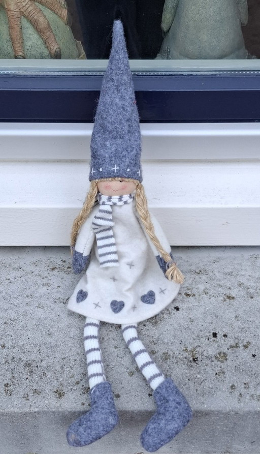 Decorative Handmade Christmas Doll.🌲