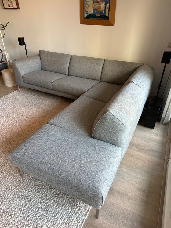Divano angolare grigio in tessuto, Pode, Divani angolari, Tessile, Metallo, Modern (foto 2 di 7)