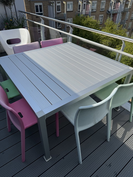 Driade Thali, aluminum garden table