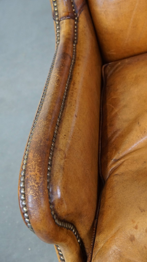 Image 1 of Vintage Schapenleren Fauteuil