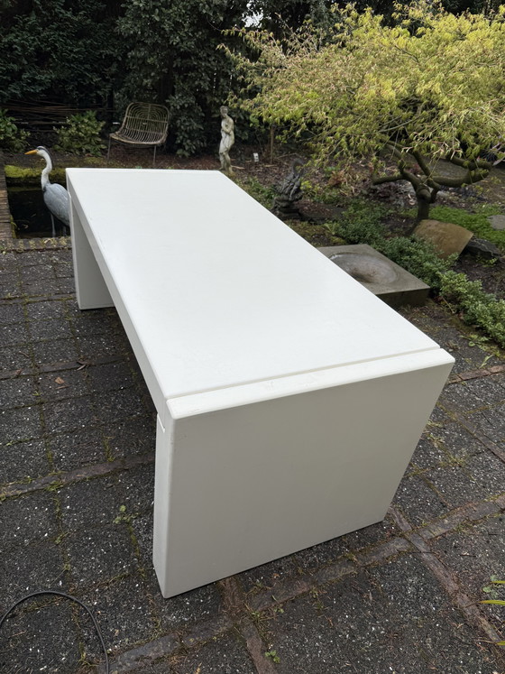 Image 1 of Ensemble de 2 bureaux vintage – années 70 / style spatial