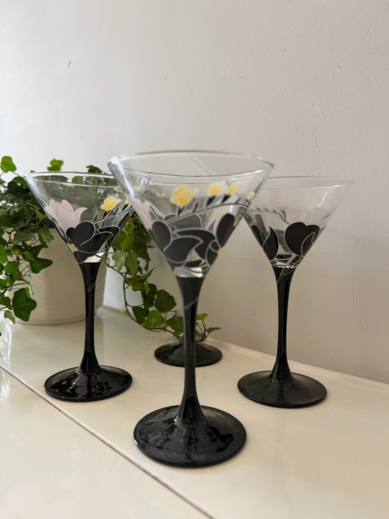 Luminarc Domino Anaïs Martini glasses – Glass & Decanter, Vintage (photo 2 of 5)