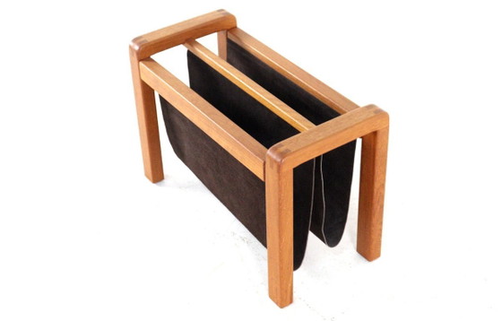 Salling Stolefabrik Reading Tray Magazine Rack Storage Holder Vintage Danish Design – Wood (photo 3 of 15)