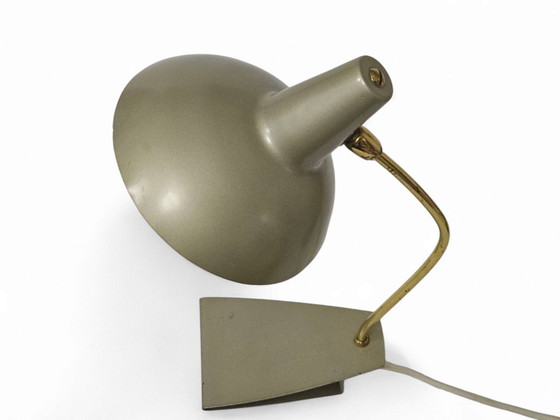Lampada da scrivania / Lampada da tavolo estremamente rara, Mid-Century – Lampade da tavolo, Metallo, Ottone (photo 4 of 12)