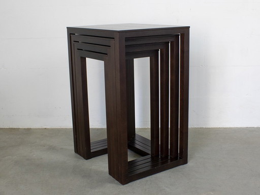 Mesas auxiliares Wittman (4x) diseño Josef Hofman