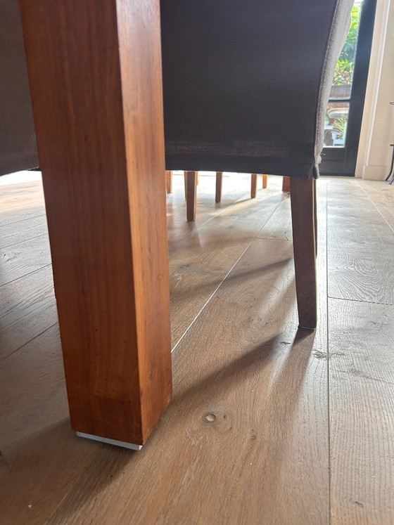 Table de salle à manger Riva 1920 avec 6 chaises – Salles à manger complètes, Wood (photo 4 of 13)