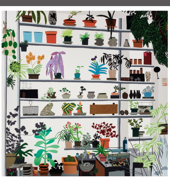 Image 1 of Jonas Wood (1977) Large Shelf Still Life