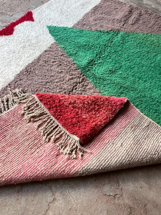 Berber wool rug with traditional colorful patterns, size 1.5/2.5 m – Ahrend, Rugs & carpets (photo 5 of 6)