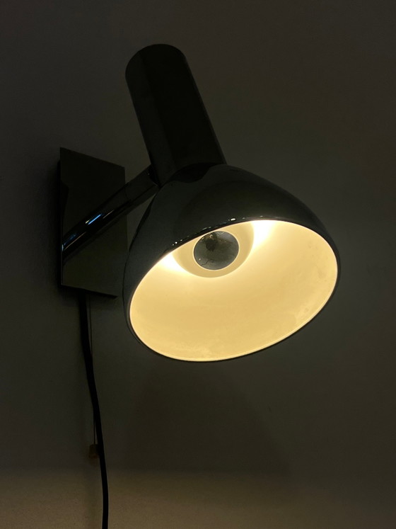 Mid-Century adjustable wall lamp – Wall lights, Metal, Chrome, Mid Century Modern (photo 3 of 5)