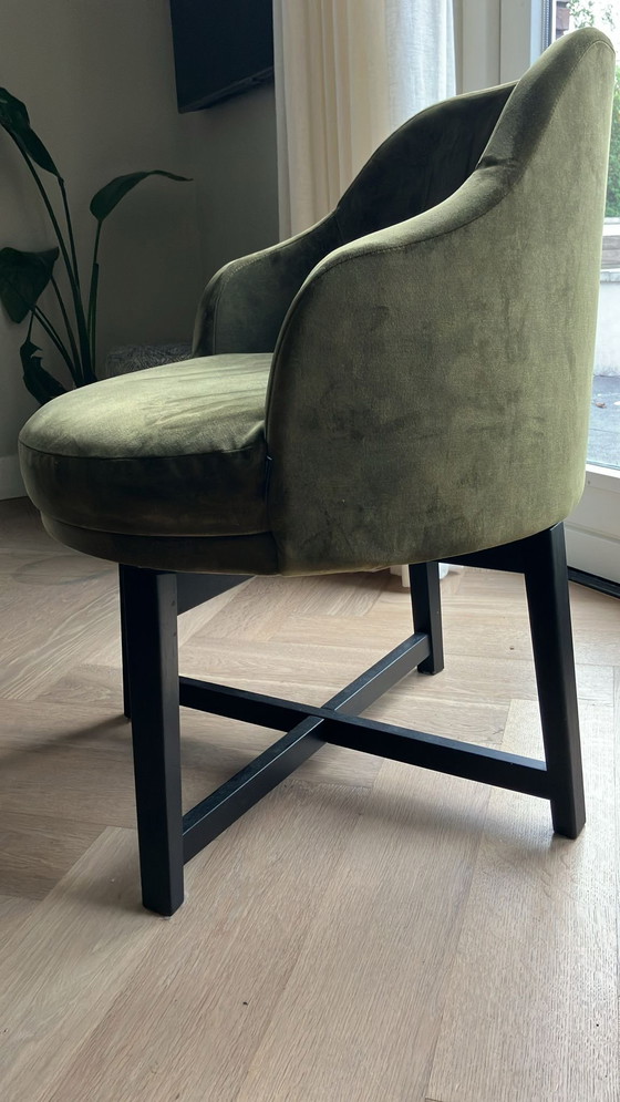 Image 1 of 8X Passe Partout Dining Table Chair