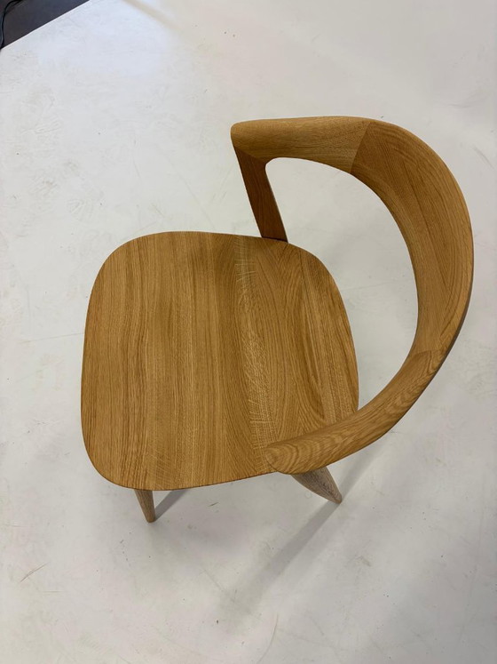 Image 1 of 6x Artisan Addo, chêne européen, siège en bois
