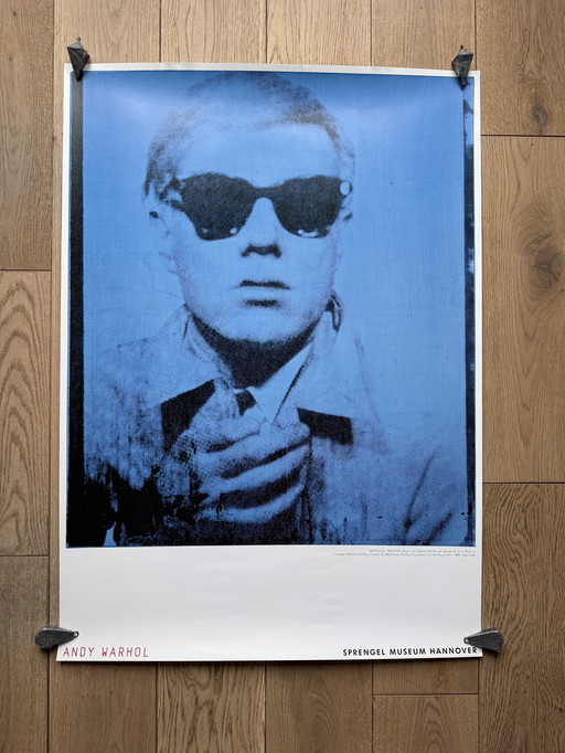 Self-Portrait Poster II Andy Warhol Memphis Starck Eames