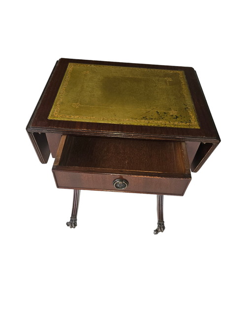 Reprodux Bevan Funnell Extendable Hardwood Side Table