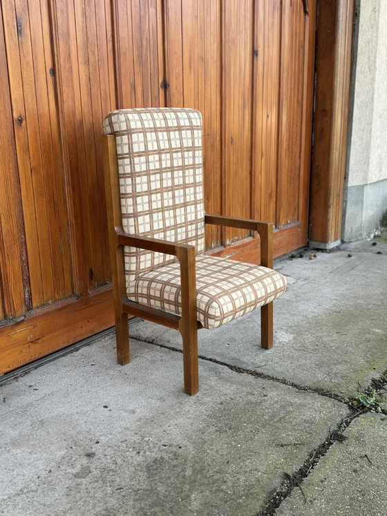 Hungarian Chair by Sándor Bedécs, 1975 – Adjustable recliner chair (photo 8 of 8)