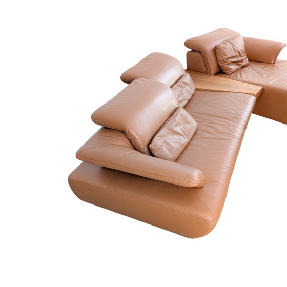 Divano Koinor Avanti originale in pelle anilina color cognac – Divani modulari (photo 9 of 11)