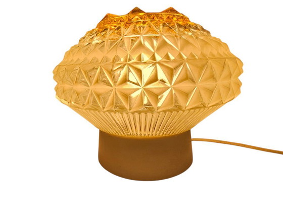 Image 1 of Herda Holland - plafonniere - geometrisch - persglas - 60's