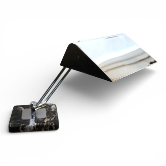 Image 1 of Hillebrand tafellamp in art-decostijl van Egon Hillebrand, 1960