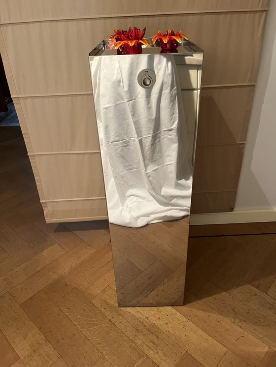 Image 1 of Mueble bar, cromado/espejo – móvil, diseño exclusivo