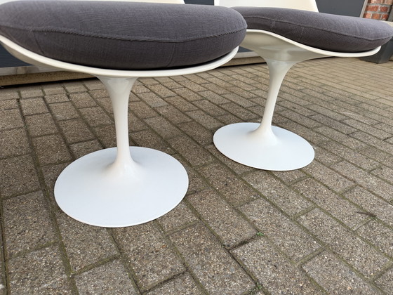 Image 1 of 4x original Knoll Tulip dining chairs by Eero Saarinen