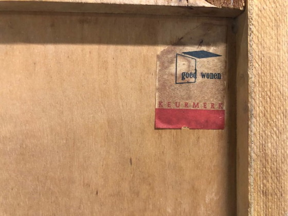 Image 1 of Comodini Pastoe serie Birch Cees Braakman anni '50/'60