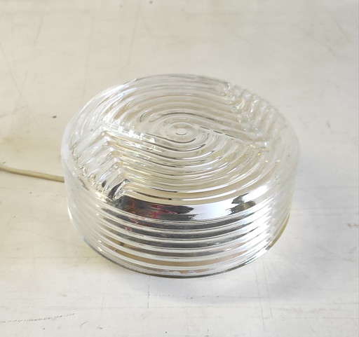 Bauhaus Style Glass Ceiling or Wall Light - Mid-20th Century