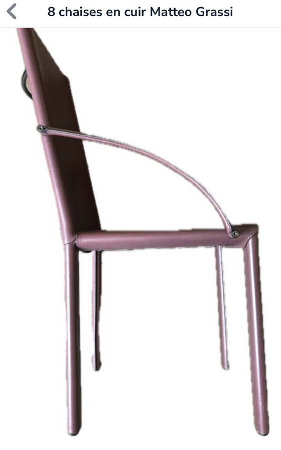 Image 1 of Set van 4 Matteo GRASSI stoelen