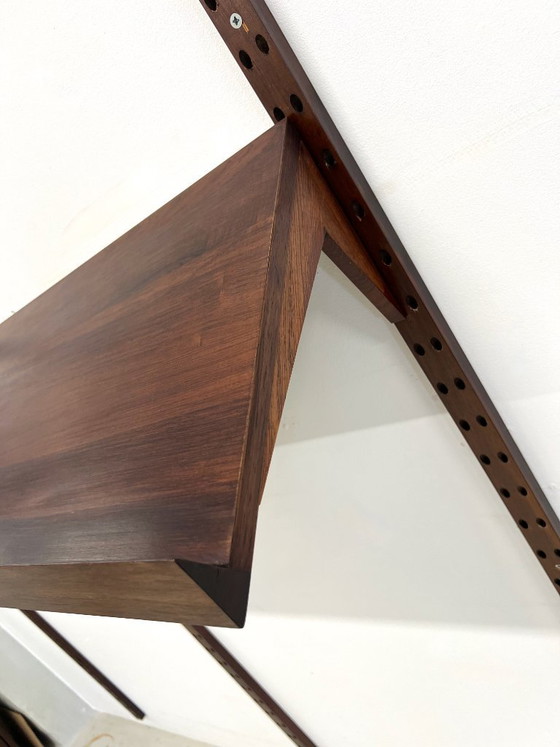 Image 1 of Poul Cadovius Rosewood Magazine Shelf, 1960s