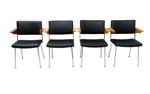Set van 4 Cordemeyer stoelen voor Gispen