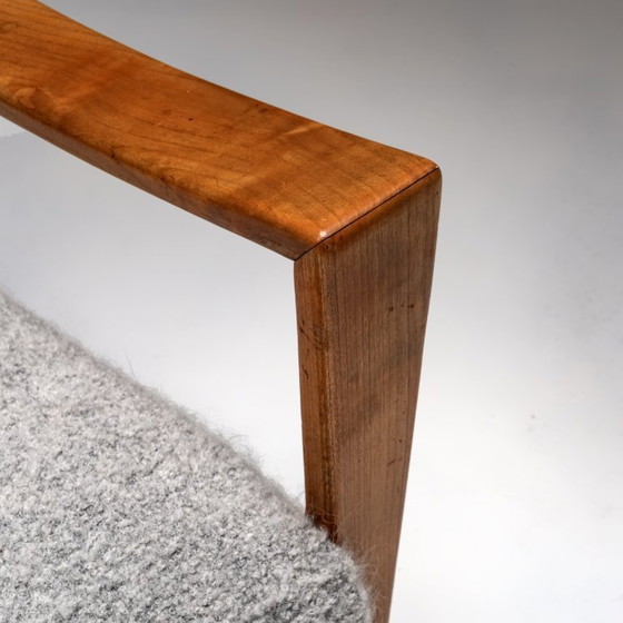 Image 1 of Walnoot hout fauteuil 