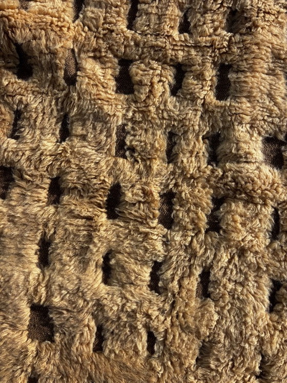 Image 1 of Nieuw handgemaakt Marokkaans Berber Mrirt wollen tapijt
