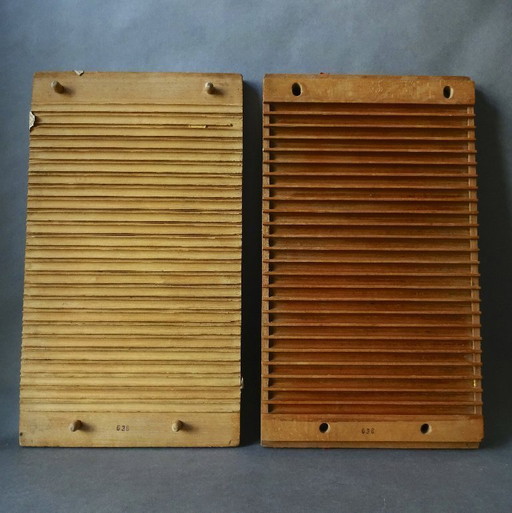 Grande scatola per il trasporto di sigari di metà secolo / Stampo / Pressa / Decorazione murale