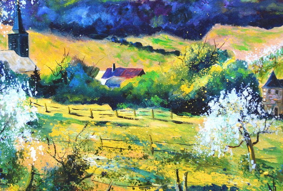 Image 1 of A village in my countryside in spring