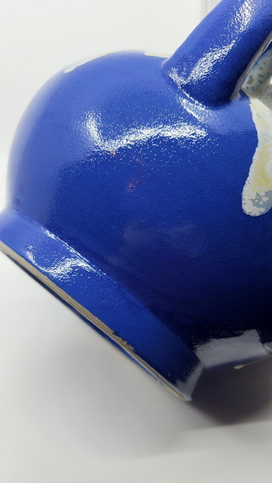 Image 1 of Bleu France 1940 ceramic "Alpho" vases