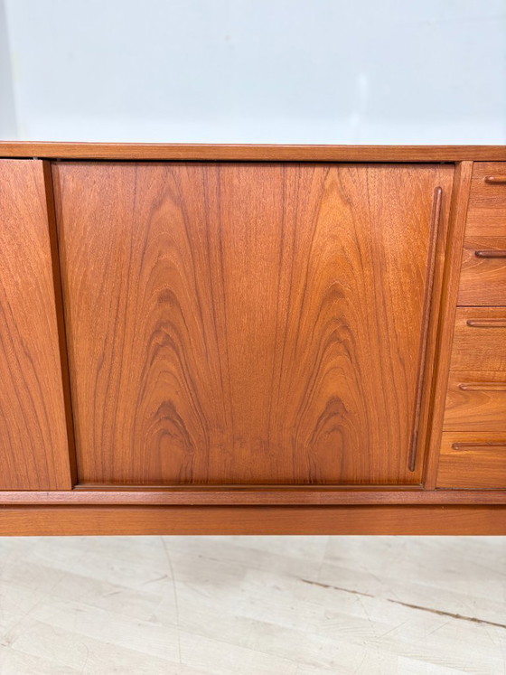 Danish teak sideboard by HP Hansen – Mid-Century living room cabinet from the 1960s – Wood, Vintage (photo 5 of 20)