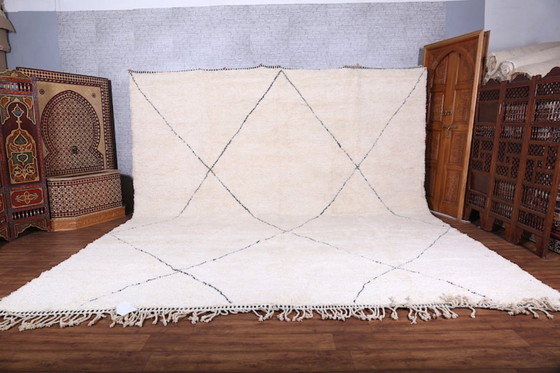 Image 1 of Grande tappeto marocchino annodato a mano, 300x200 cm