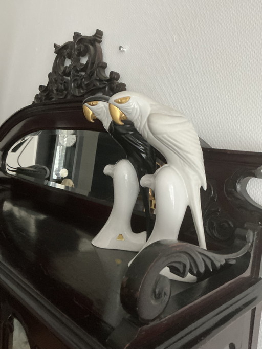 Rare Parrots Royal Dux