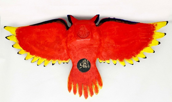 Image 1 of Una statuina di gufo da favola. Realizzata a mano dall'artista.