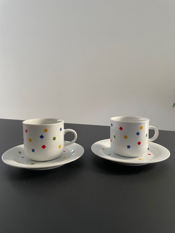 Vintage Eversberg Cups with Saucers – West Germany – Crockery, Porcelain (photo 3 of 16)