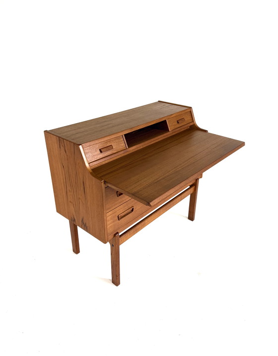 Image 1 of Vintage teak secretary desk, Arne Wahl Iversen '60