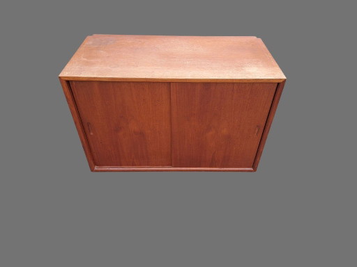 Poul Cadovius Royal System – Armoire murale vintage en teck – Années 1960 – Plusieurs armoires et étagères