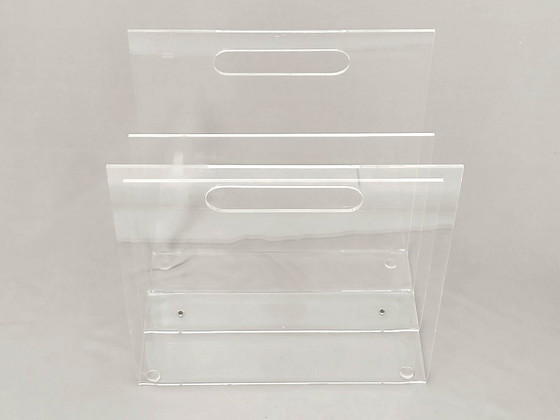 Image 1 of présentoir à magazines en plexiglas