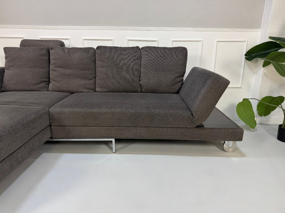 Image 1 of Brühl Fourtwo Sofa Stoff Schlafsofa Four Two Grau Braun Daybed