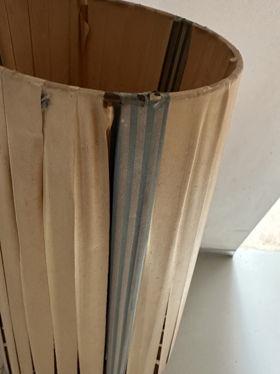 Image 1 of Vintage pilastro table lamp 1950s plastic wire and metal