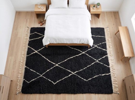 Tappeto berbero marocchino in lana naturale, 250 cm x 200 cm – Tappeti, Wool (photo 4 of 7)