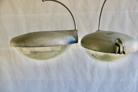 Image 1 of Two Unique Converted Street Lamps Philips HRL-10