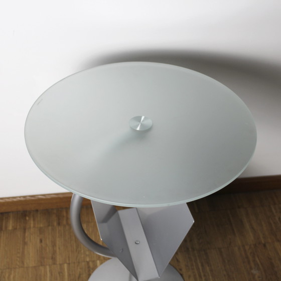 Image 1 of Design bijzettafel met lectuurbak – Minimalistisch/Jaren '90