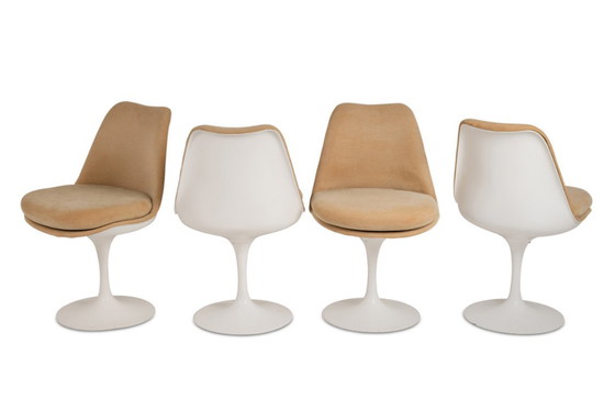 Image 1 of Eero Saarinen, per Knoll, Serie di 8 sedie "Tulip". Anni '70