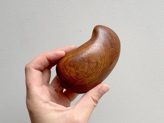 4x Vintage Houtdraaiwerk Handwerk Fruit #2 – Decoratieve objecten, Wood (photo 6 of 8)